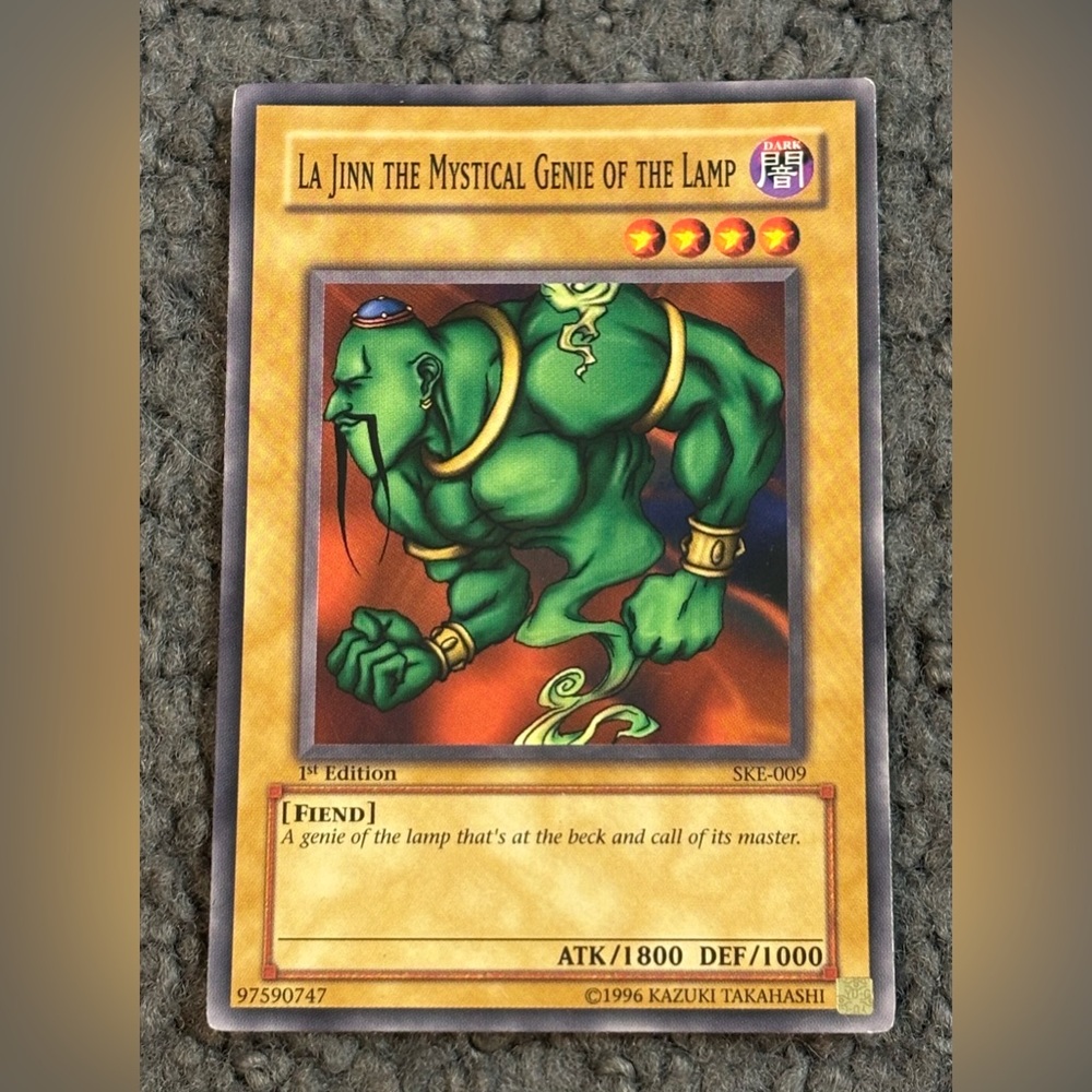 Yu-Gi-Oh La Jinn The Mystical Genie Of The Lamp SKE-009